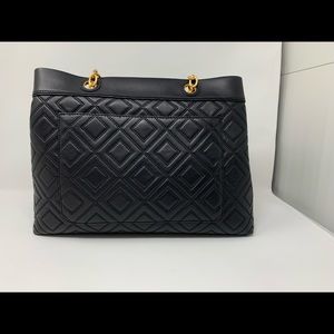 Tory burch Fleming quilted leather tote ladies bag